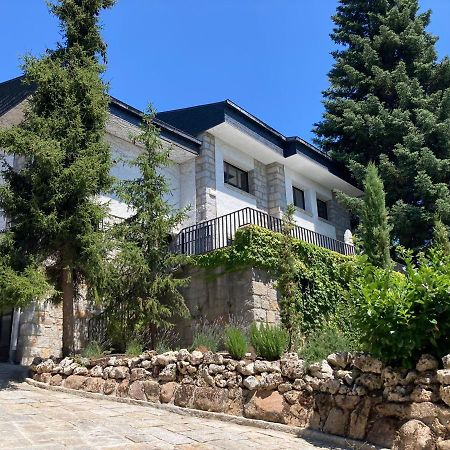 Los Cedros, Gran Chalet Con Piscina Y Apartamento En Navacerrada Villa Buitenkant foto