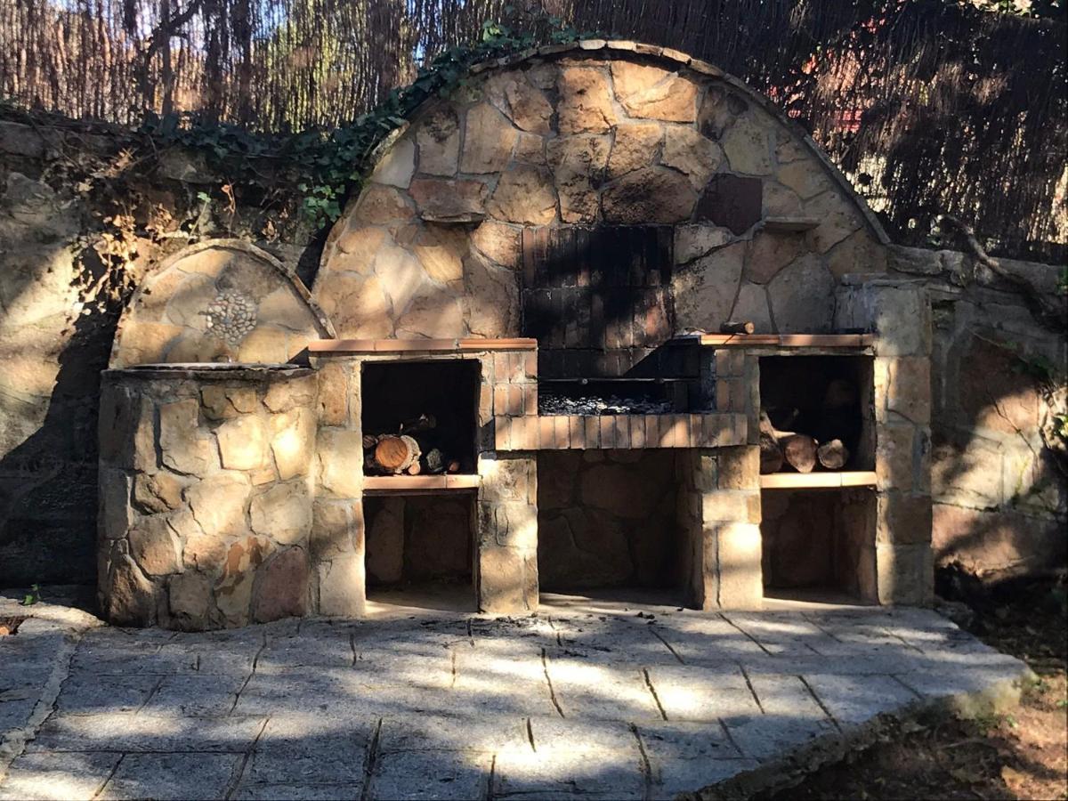 Los Cedros, Gran Chalet Con Piscina Y Apartamento En Navacerrada Villa Buitenkant foto