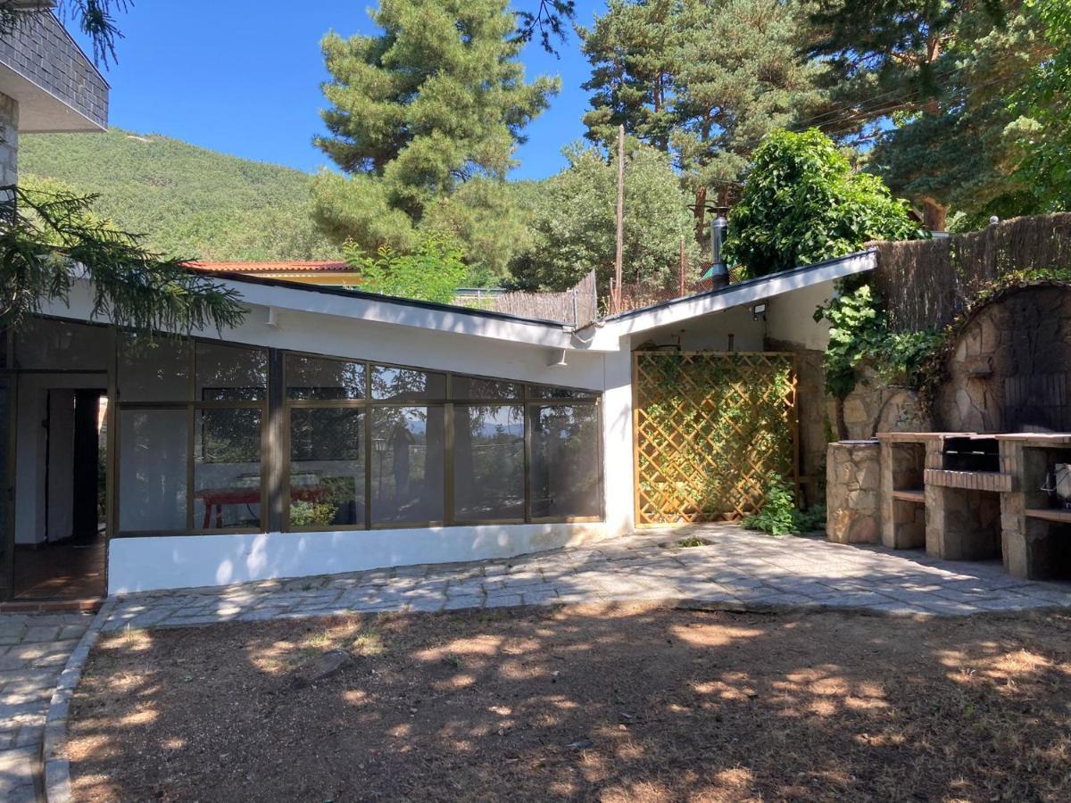 Los Cedros, Gran Chalet Con Piscina Y Apartamento En Navacerrada Villa Buitenkant foto